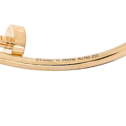 Cartier 18K Yellow Gold Small Juste Un Clou Bracelet 15 3 of 3