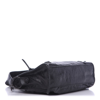 Balenciaga Agneau Arena Classic Black Hardware Mini City Black 5 of 11