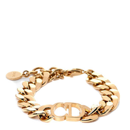 Christian Dior Metal Danseuse Etoile Chain Bracelet Gold 1 of 4