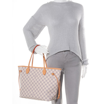Louis Vuitton Damier Azur Neverfull MM 2 of 8