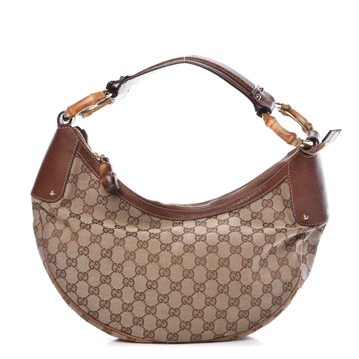 Monogram Bamboo Ring Hobo Brown