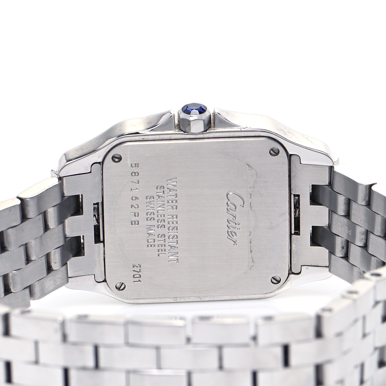 Cartier Stainless Steel 26mm Santos Demoiselle Quartz Watch 4 of 5