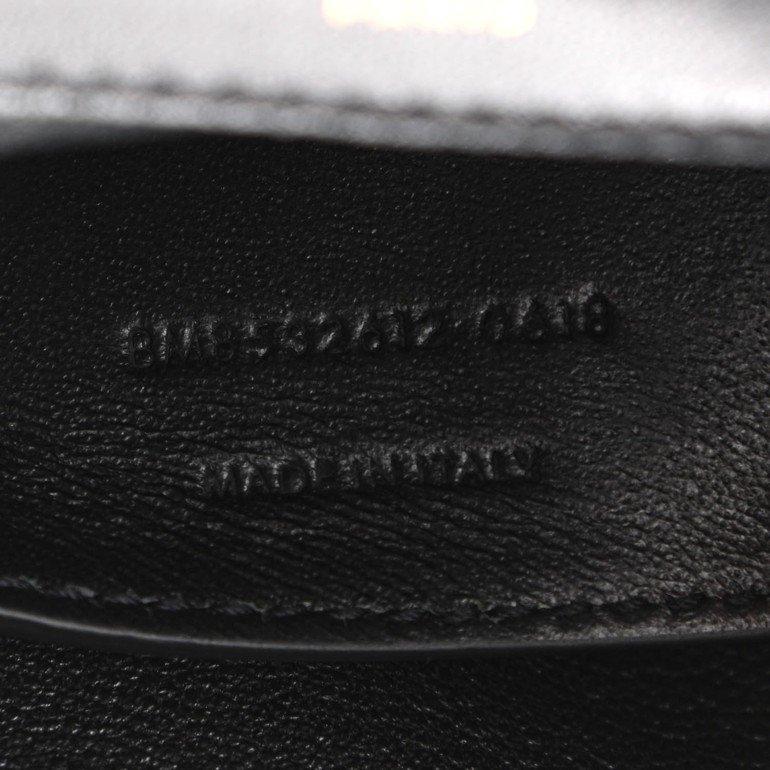 Saint Laurent Patent Calfskin Matelasse Monogram Medium Vicky Chain Bag Black 8 of 11