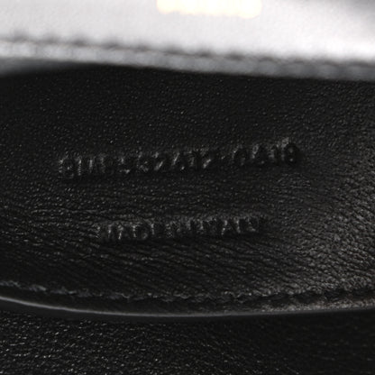 Saint Laurent Patent Calfskin Matelasse Monogram Medium Vicky Chain Bag Black 8 of 11