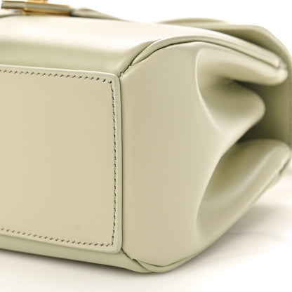 Celine Satinated Calfskin Mini 16 Top Handle Bag Almond Green 8 of 8