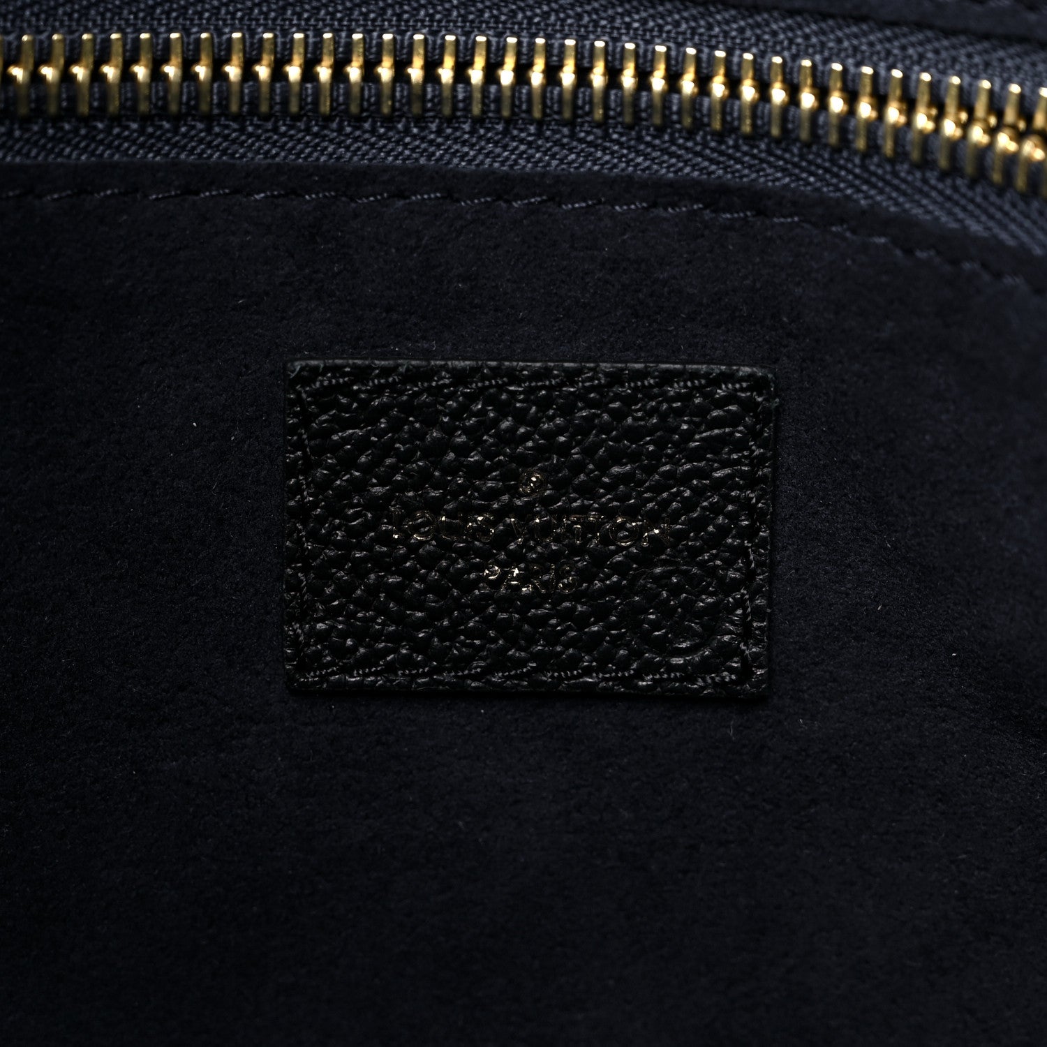 Louis Vuitton Empreinte Monogram Giant Neverfull MM Black 6 of 6