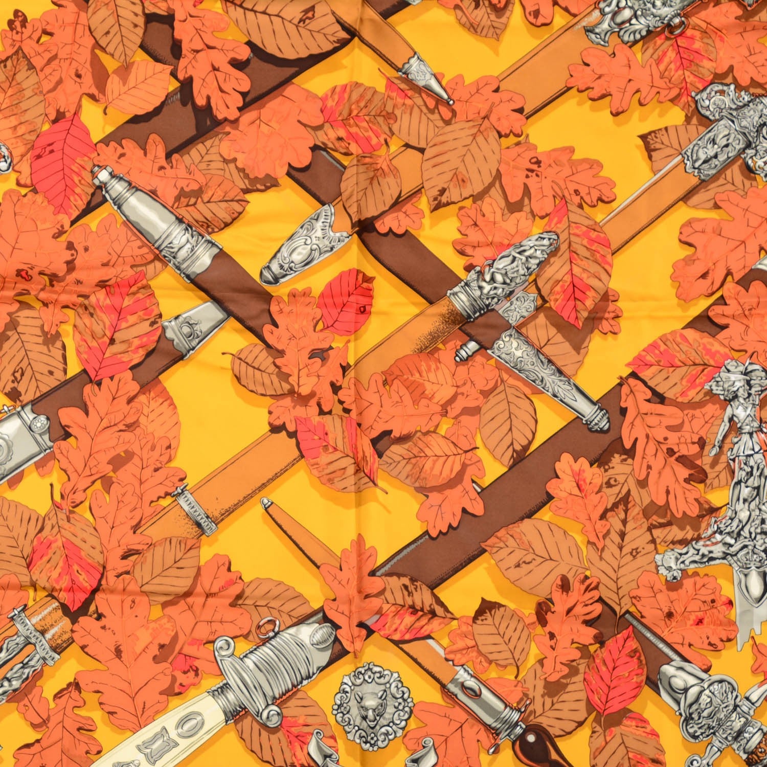 Hermes Silk Au Plus Dru Scarf 90 1 of 6