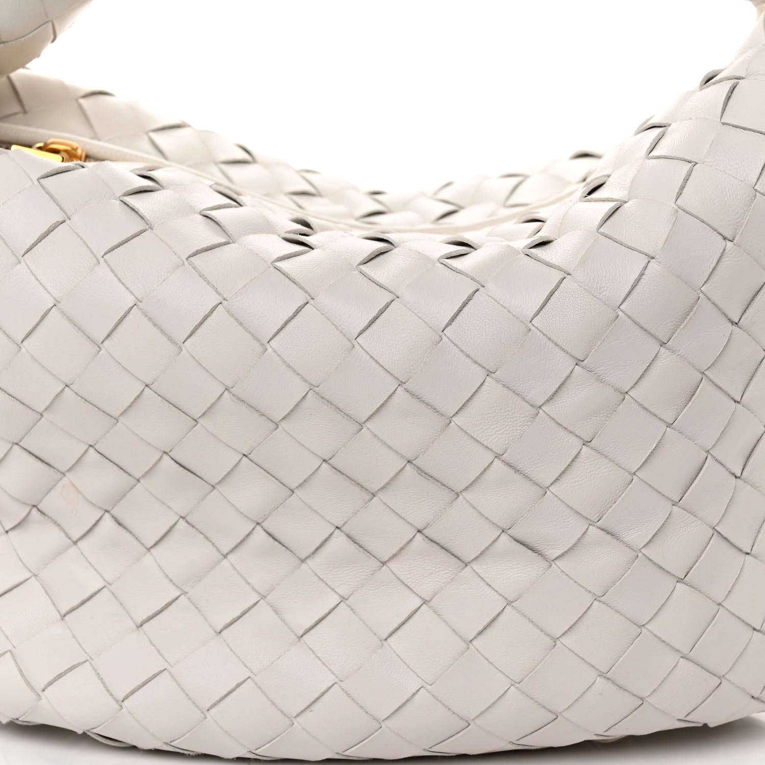 Bottega Veneta Nappa Intrecciato Teen Jodie Hobo White 7 of 9