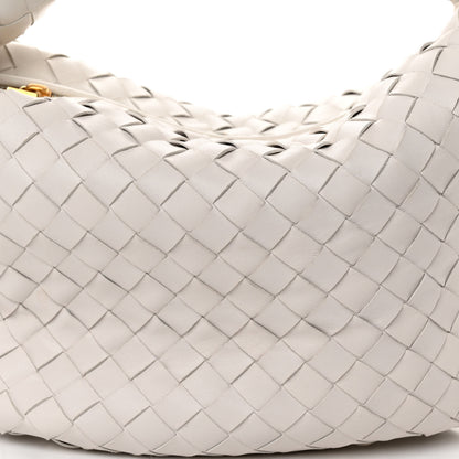Bottega Veneta Nappa Intrecciato Teen Jodie Hobo White 7 of 9