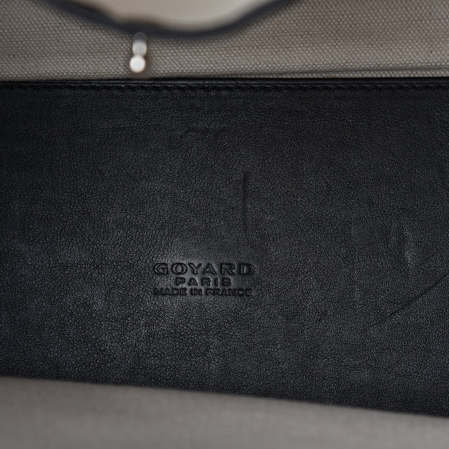 Goyardine Marquises Tote Black