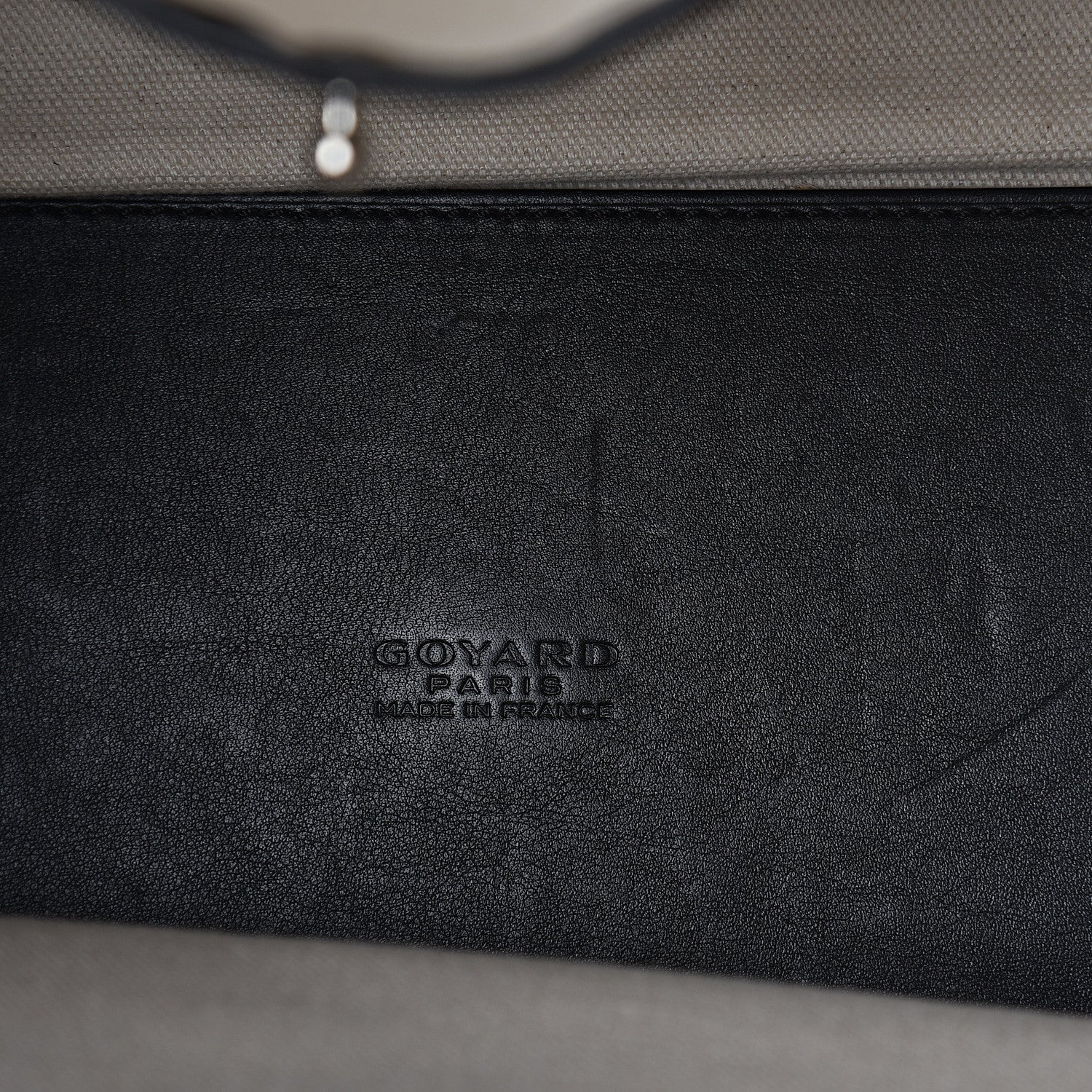 Goyard Goyardine Marquises Tote Black 5 of 8