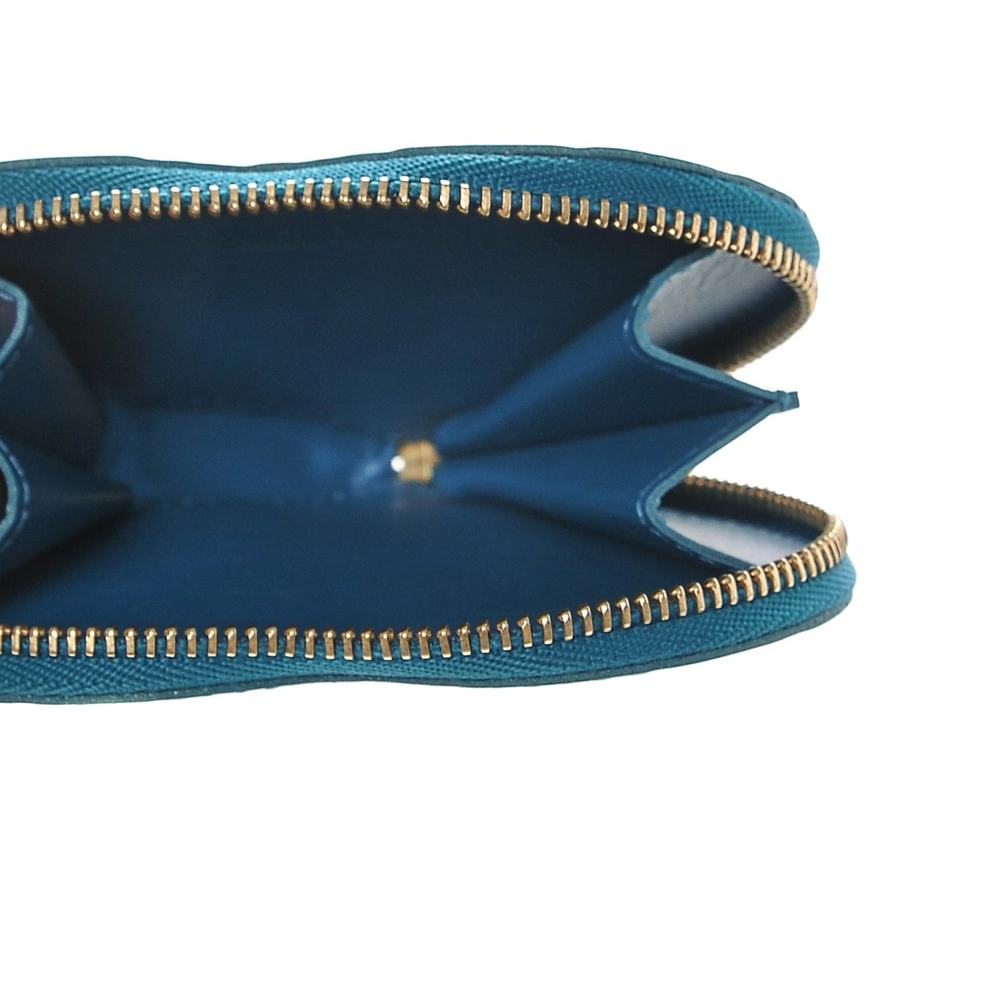 Vernis Heart Coin Purse Blue Galactic