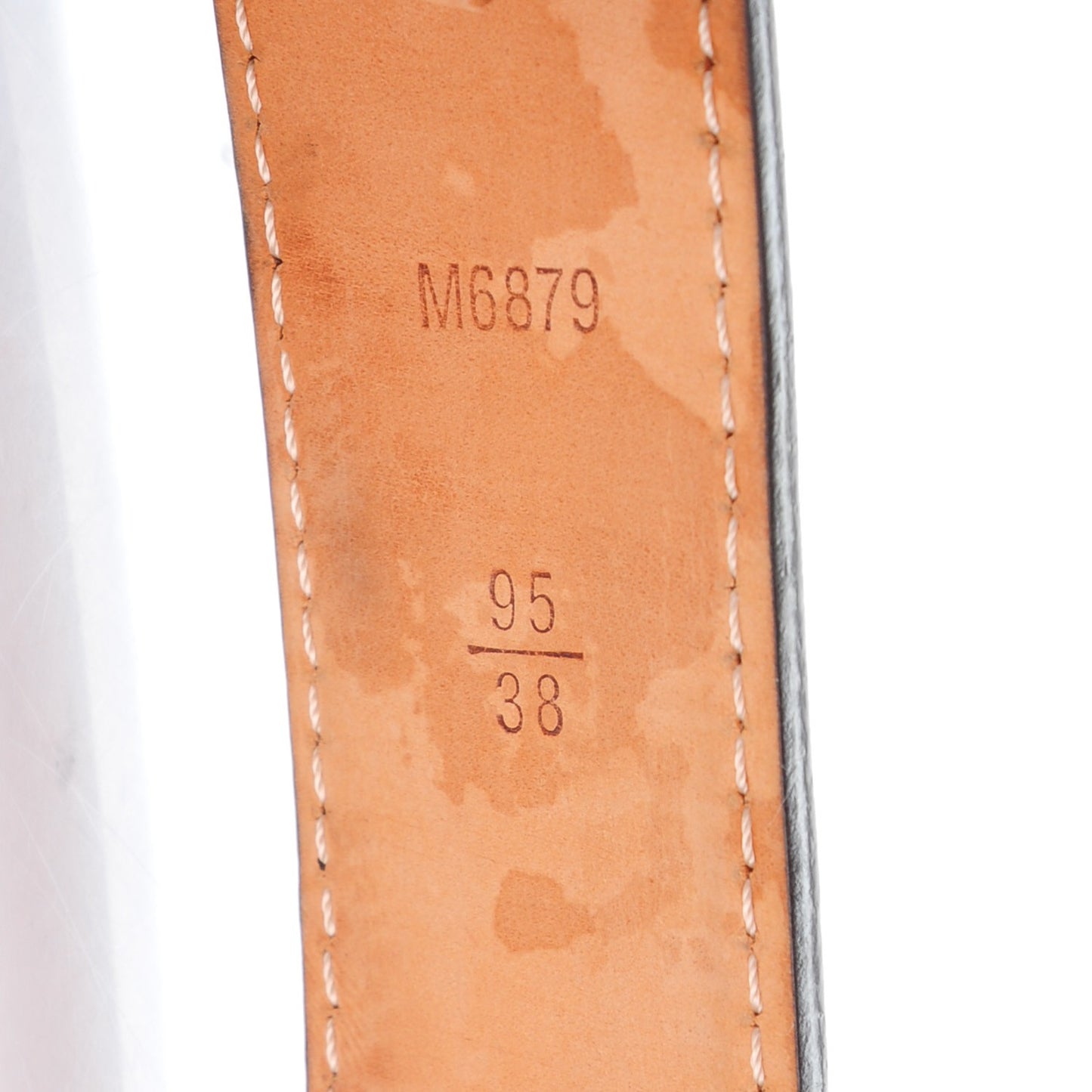 Monogram LV Frame Belt 95 38