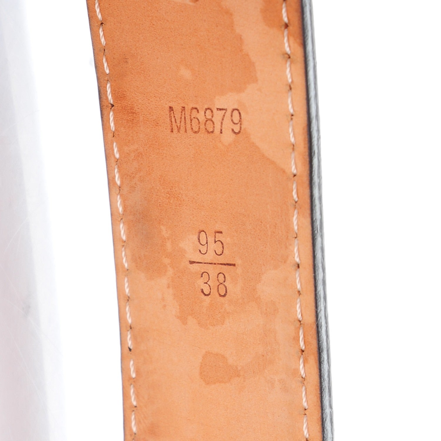 Louis Vuitton Monogram LV Frame Belt 95 38 4 of 11