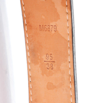 Louis Vuitton Monogram LV Frame Belt 95 38 4 of 11