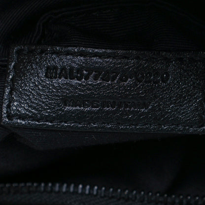 Saint Laurent Lambskin Quilted Small Loulou Puffer Monogram Chain Satchel Black 7 of 9