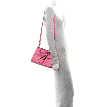Gucci Cellarius Calfskin Mini GG Marmont Top Handle Bag Tropical Pink Flower 2 of 10