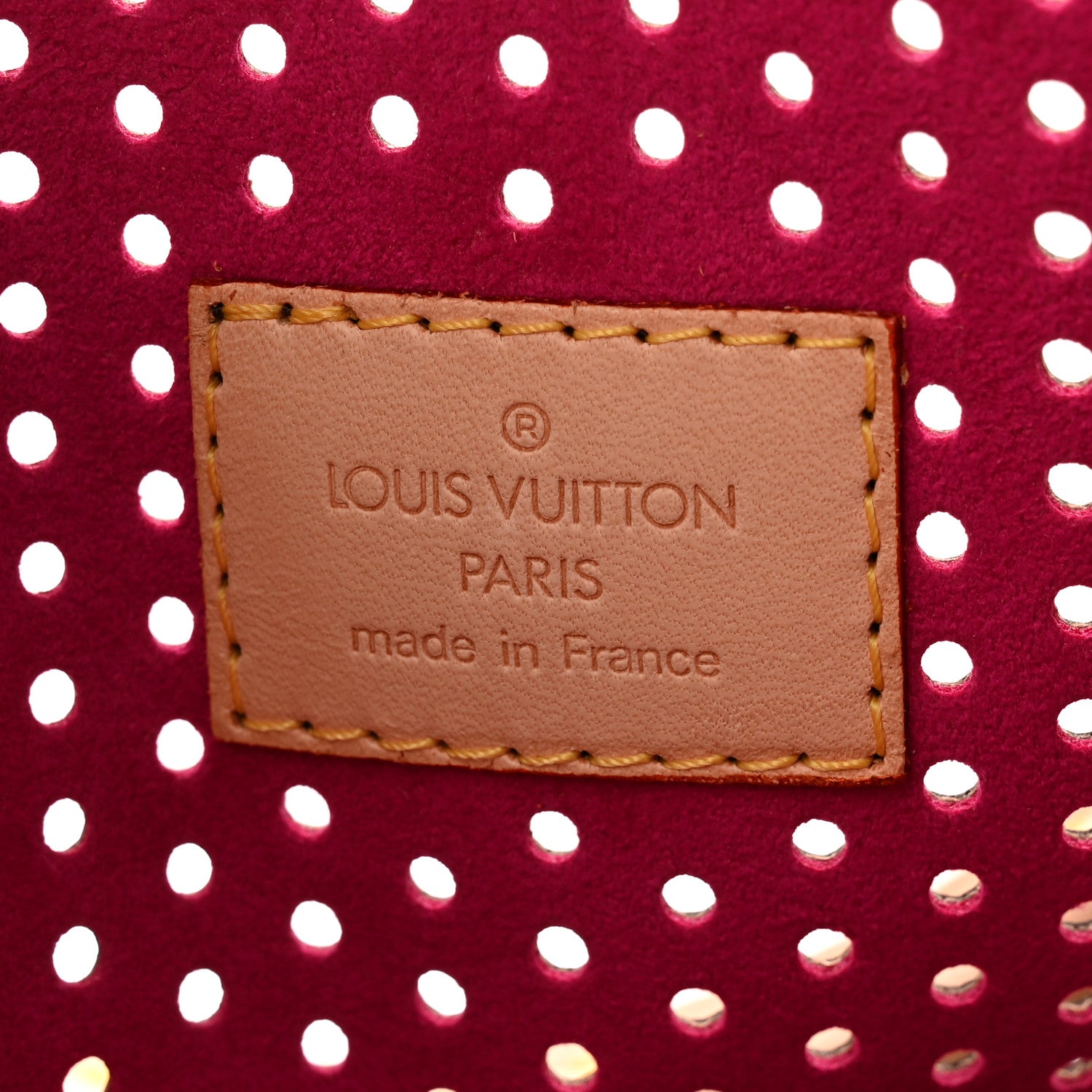 Louis Vuitton Monogram Perforated Speedy 30 Fuchsia 10 of 17