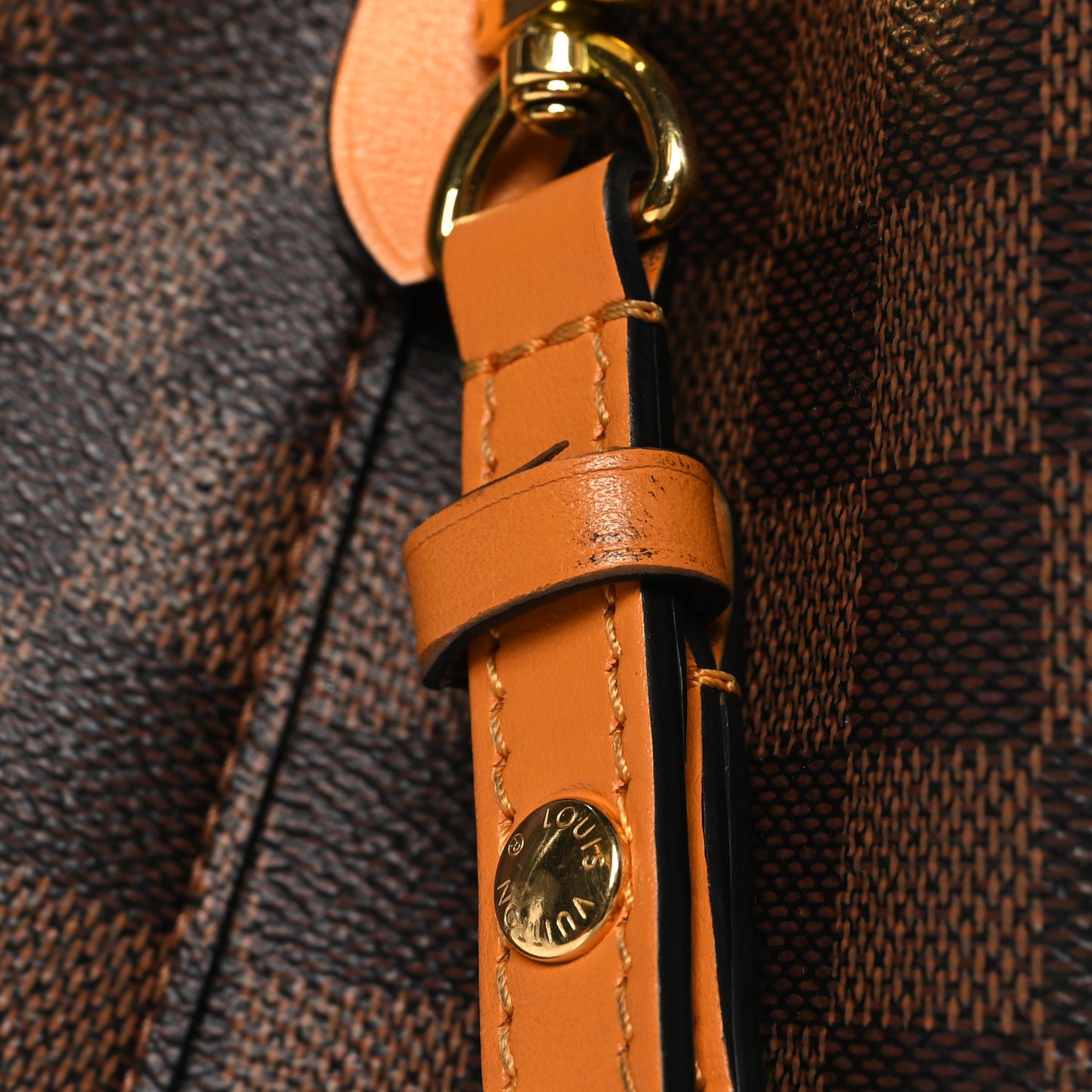 Damier Ebene Neonoe MM Safran