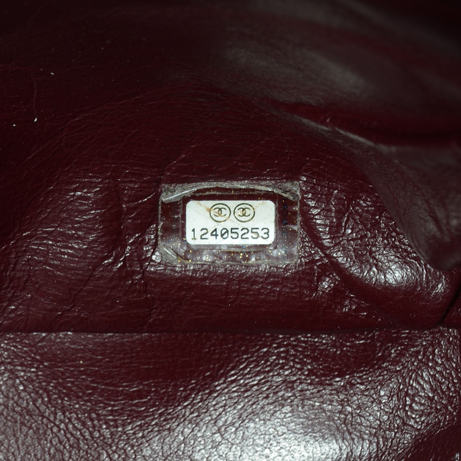 Chanel Lambskin Jumbo Single Flap Dark Red 8 of 10