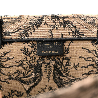 Christian Dior Canvas Embroidered Large Toile de Jouy Soleil Book Tote Beige 6 of 13
