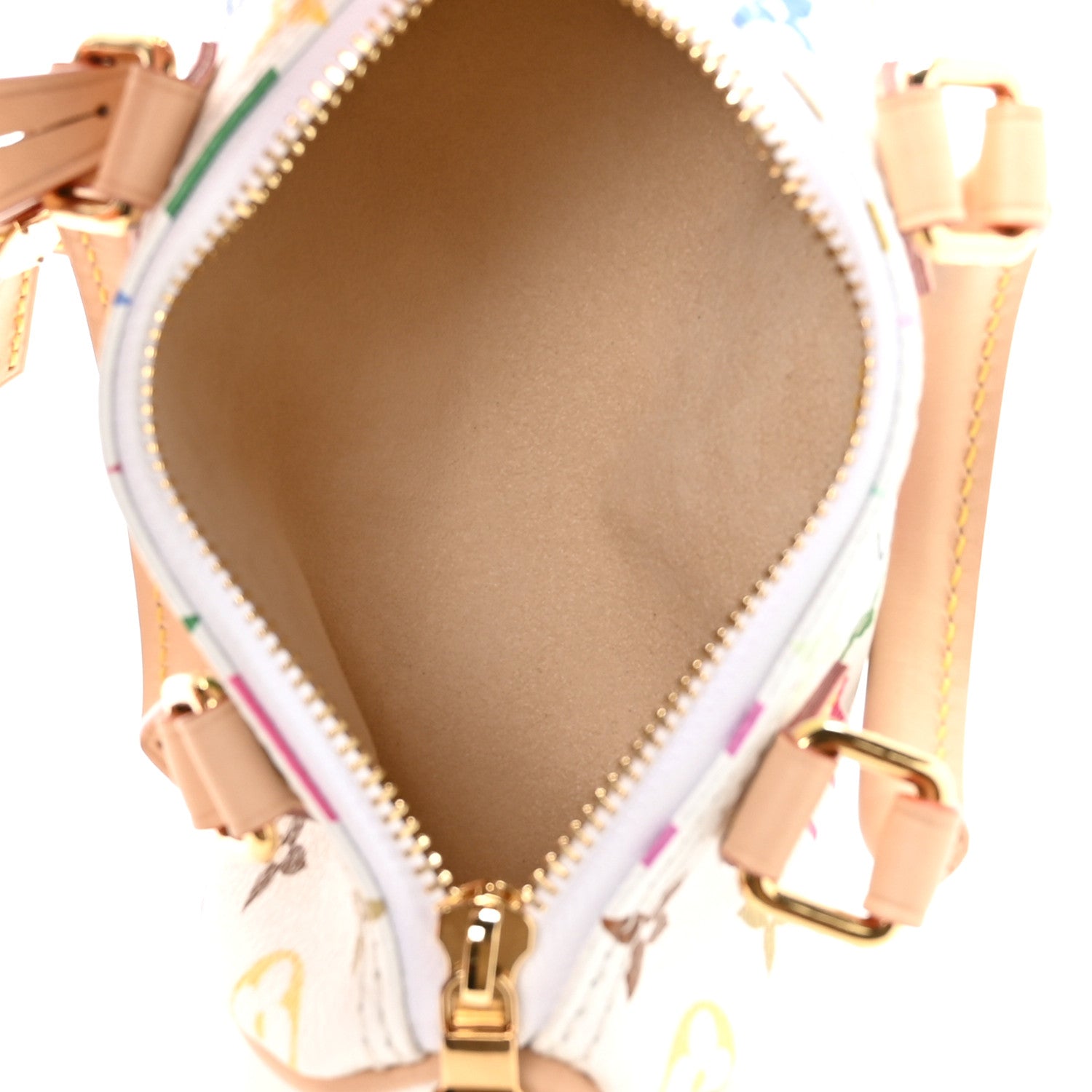 Louis Vuitton LV X TM Monogram Multicolor Nano Speedy White 5 of 10