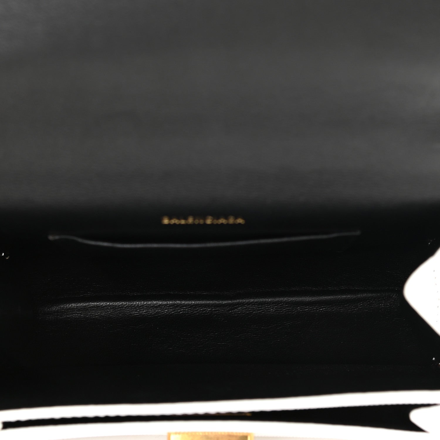 Balenciaga Patent Calfskin Lizard Embossed XS Sharp Top Handle Bag White 5 of 10