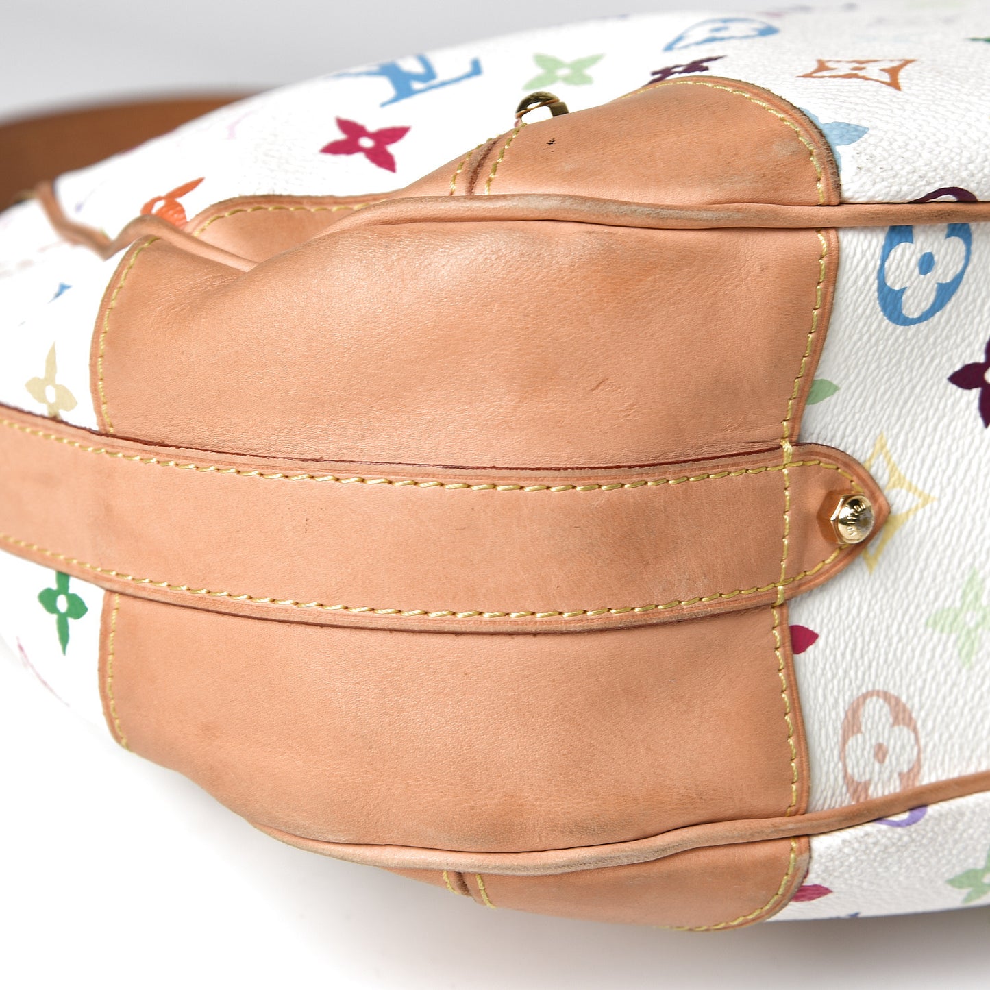 Monogram Multicolor Greta White