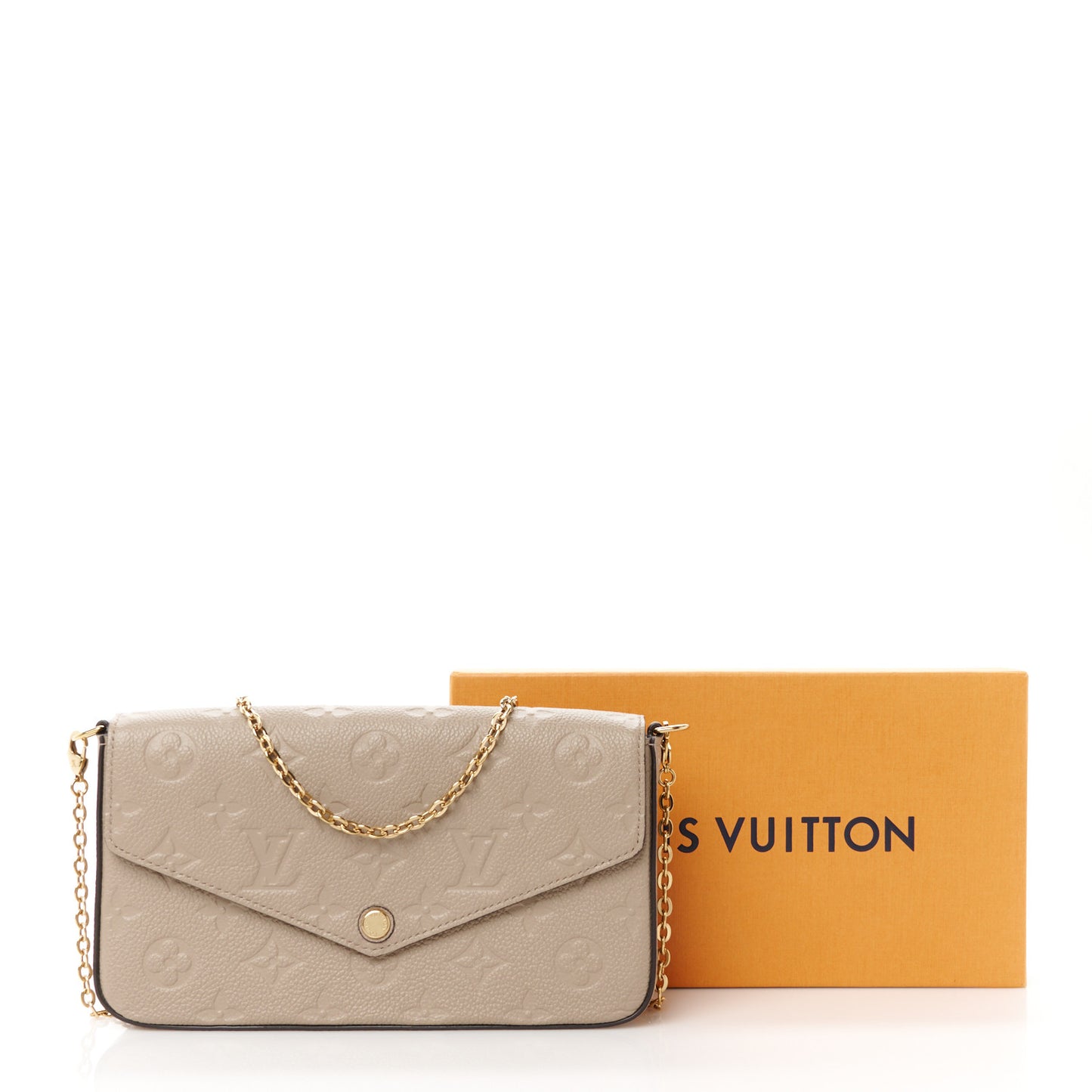 Empreinte Pochette Felicie Chain Wallet Tourterelle