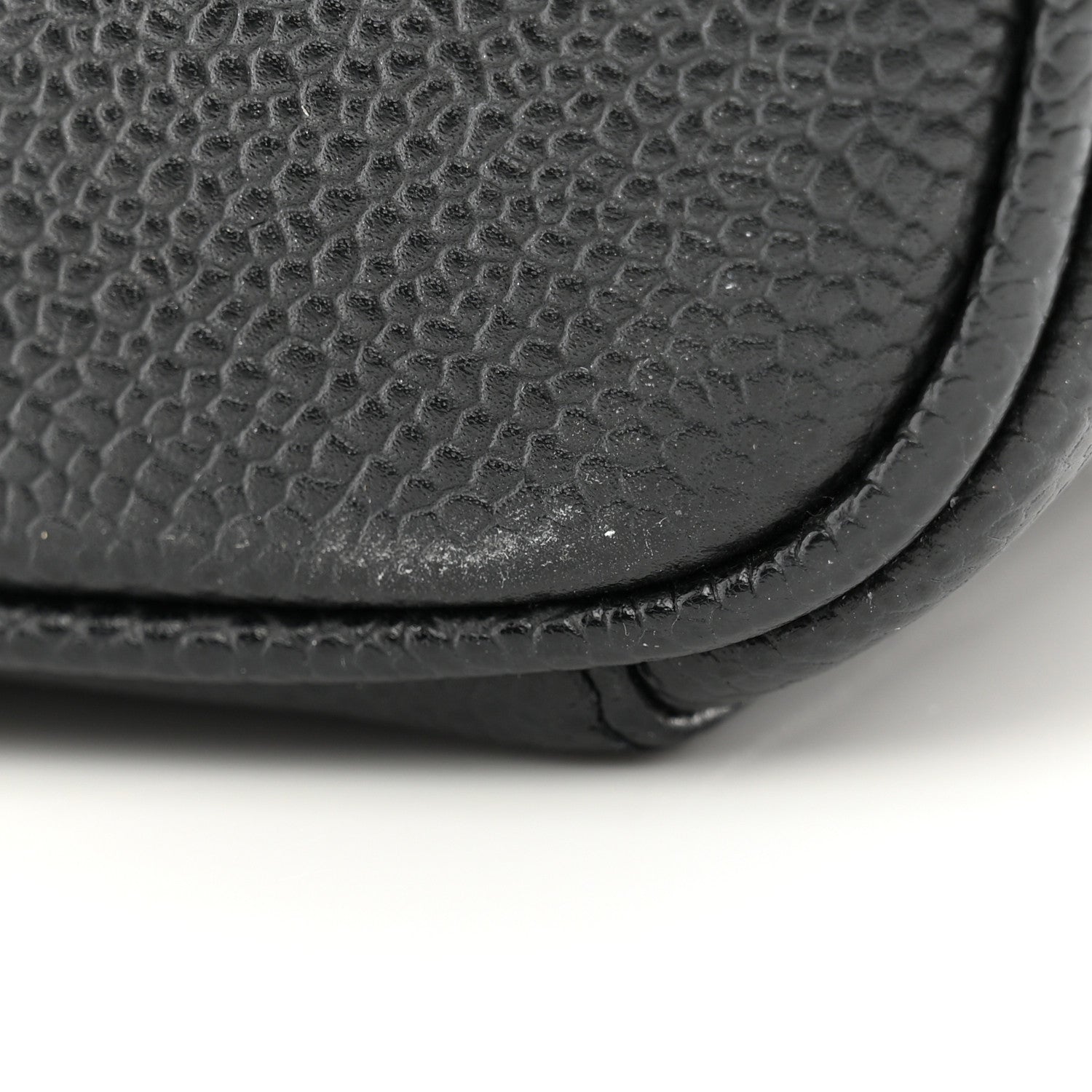 Chanel Caviar Vanity Cosmetic Case Black 8 of 9
