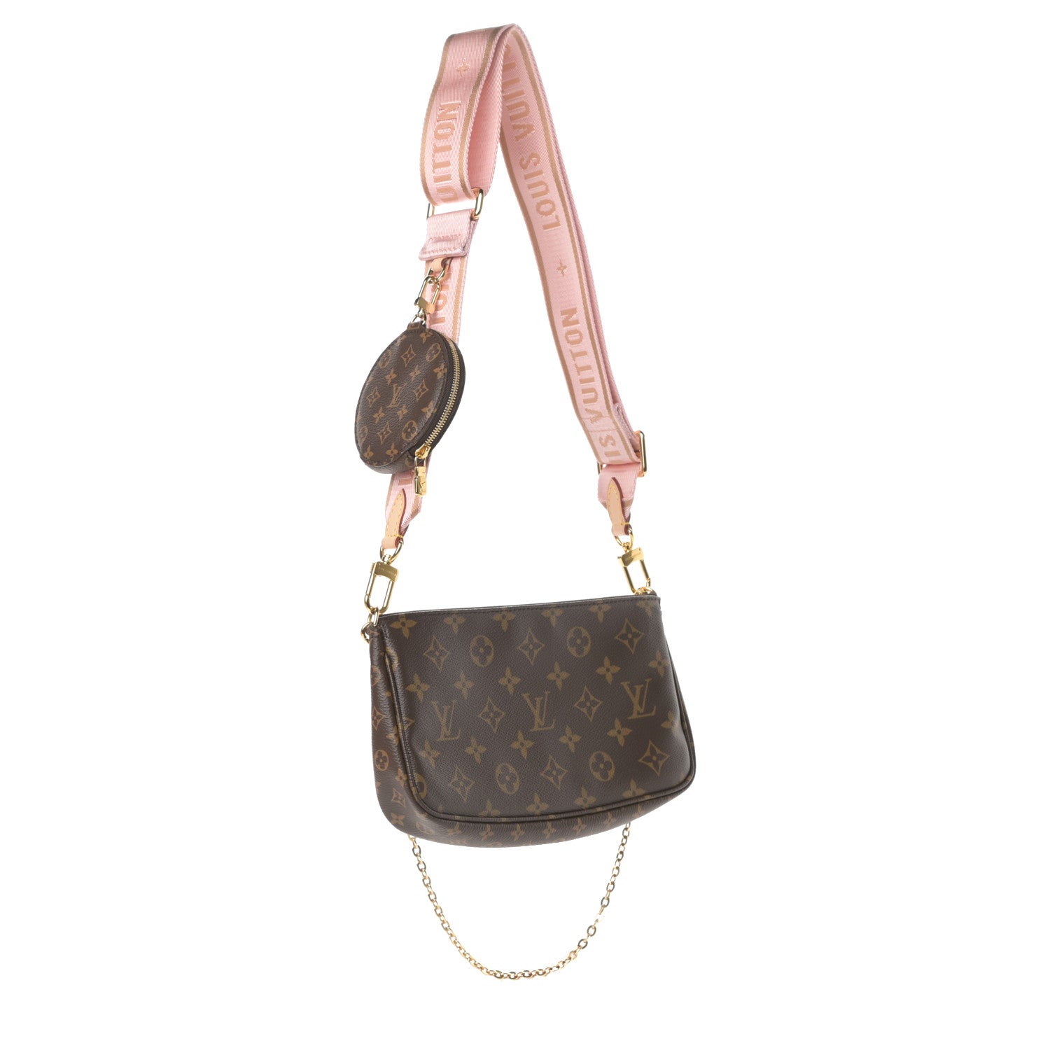 Louis Vuitton Monogram Multi Pochette Accessories Rose Clair 3 of 14