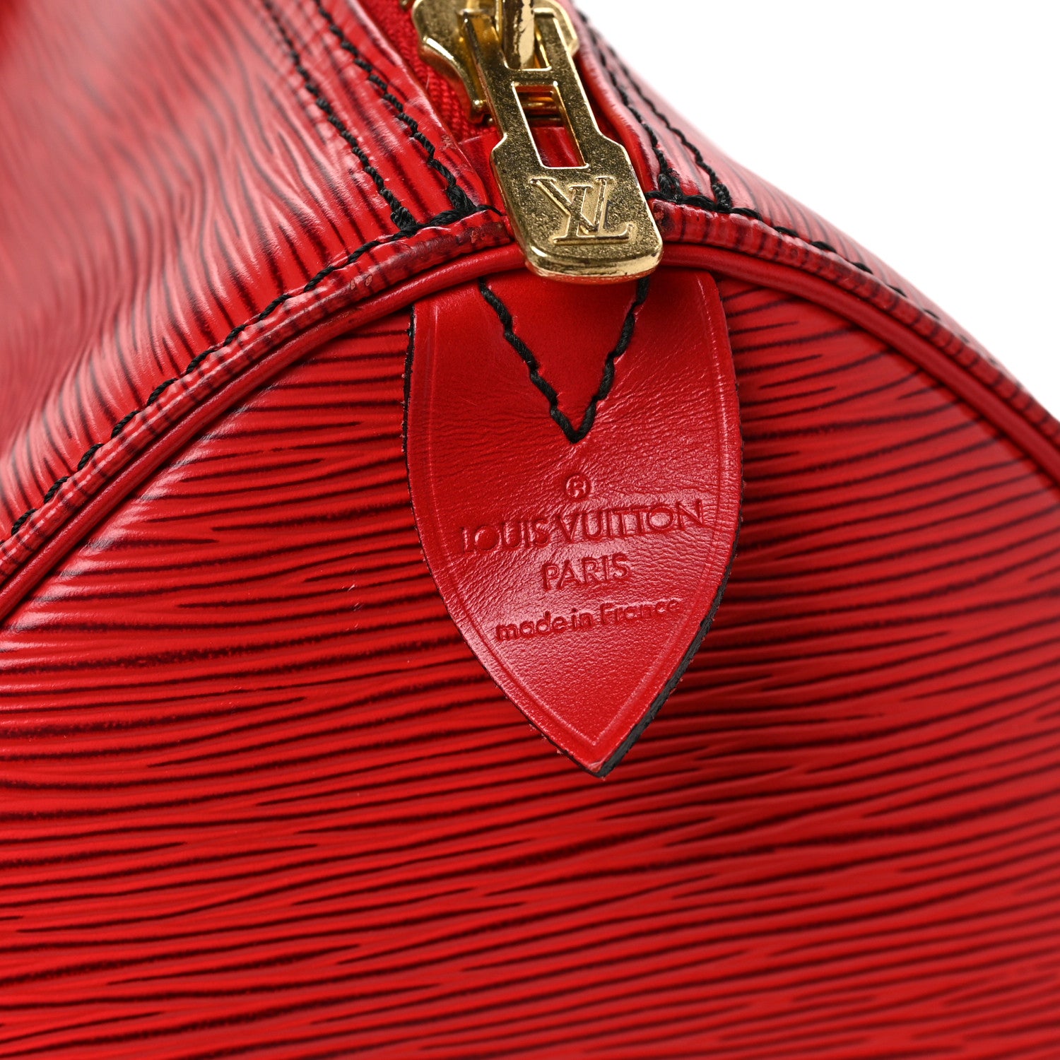 Louis Vuitton Epi Keepall 45 Castillan Red 6 of 9