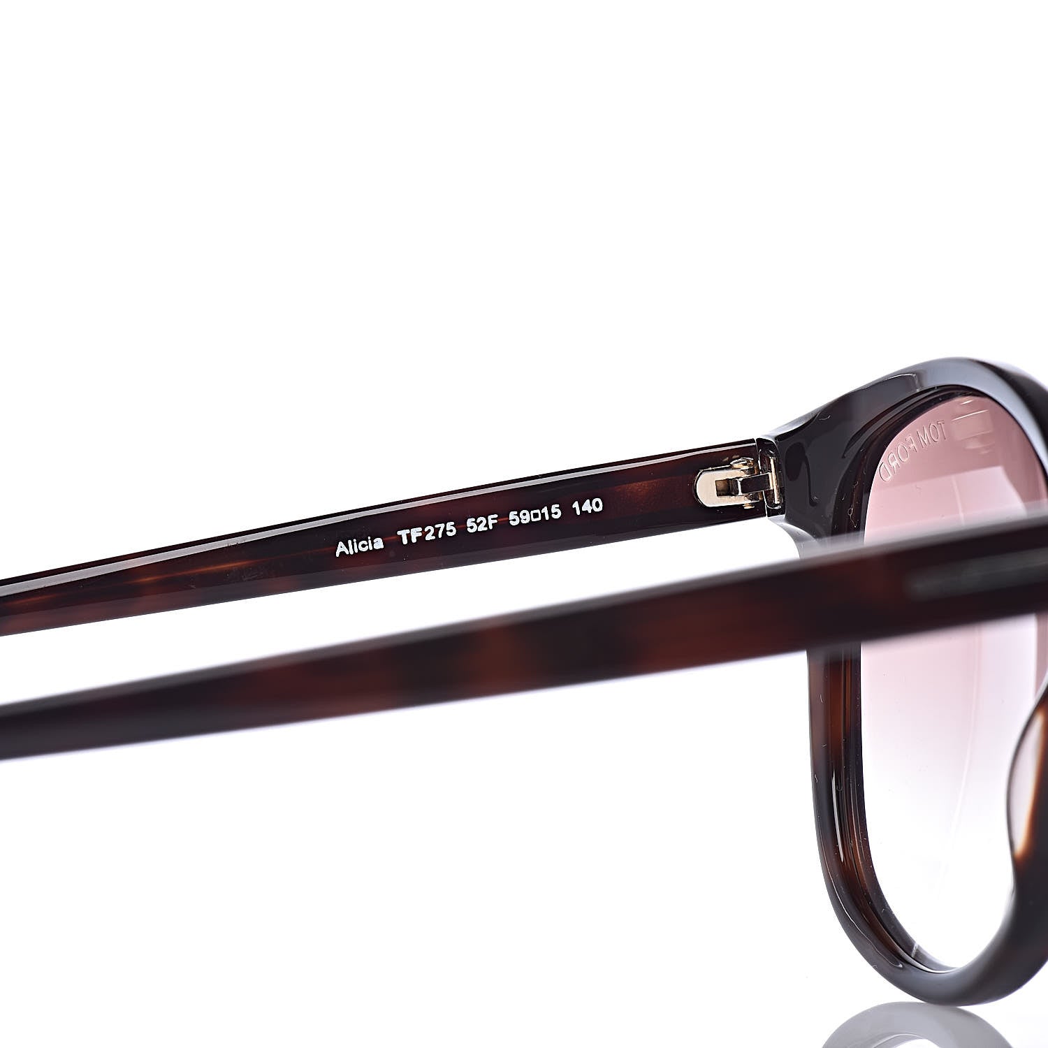 Tom Ford Alicia TF275 Sunglasses Havana Brown 6 of 6