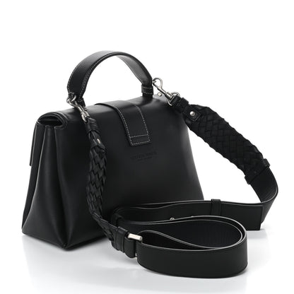 Bottega Veneta Nappa Small Piazza Bag Black 3 of 10