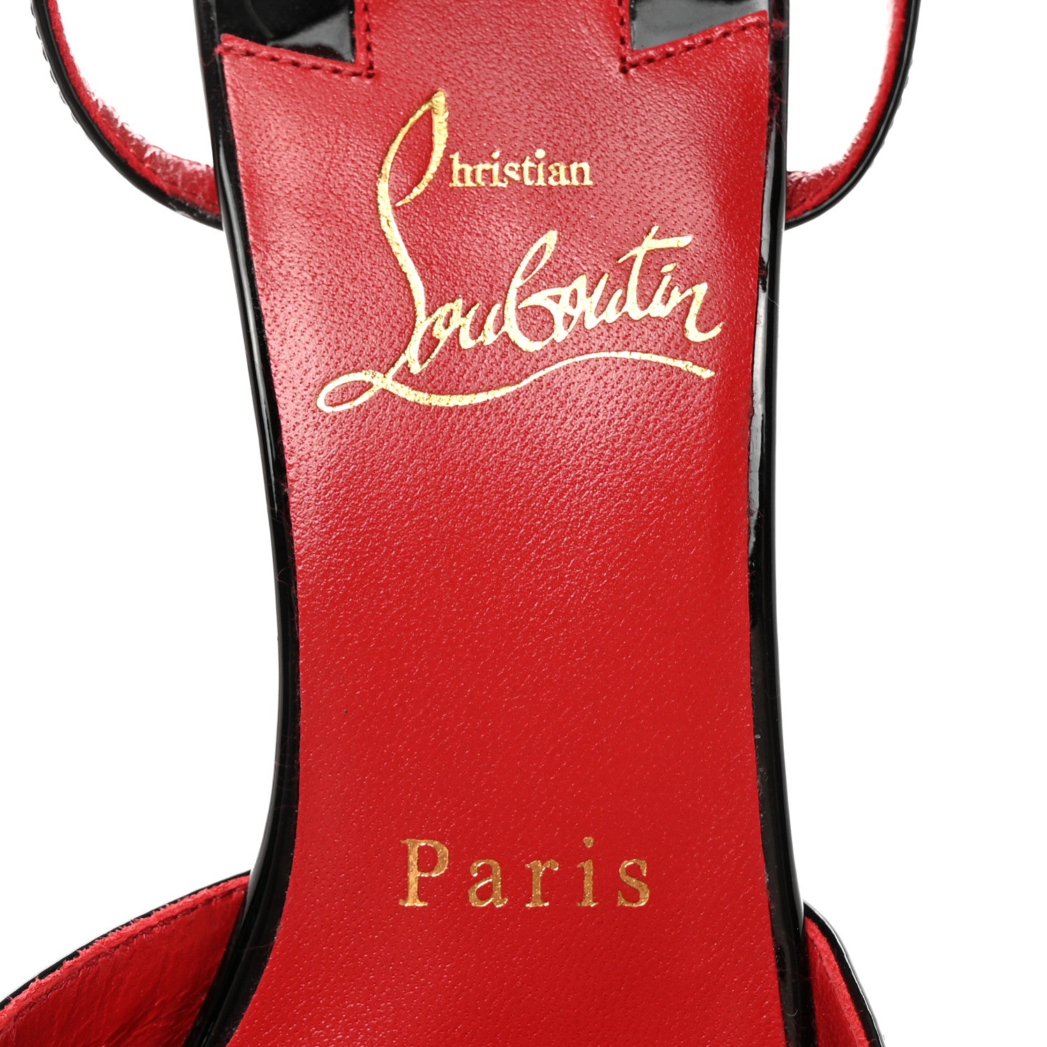 Christian Louboutin Patent Coluna 130 Pumps 35.5 Black 7 of 20