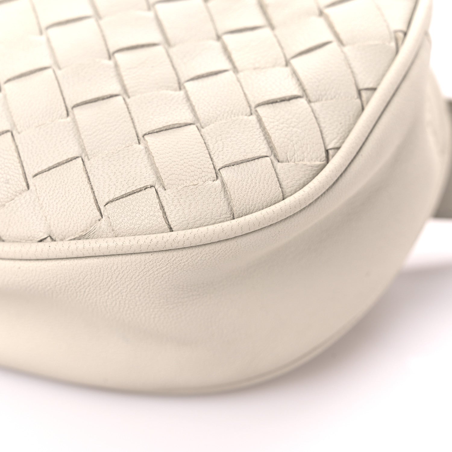 Bottega Veneta Nappa Intrecciato Belt Bag White 9 of 16