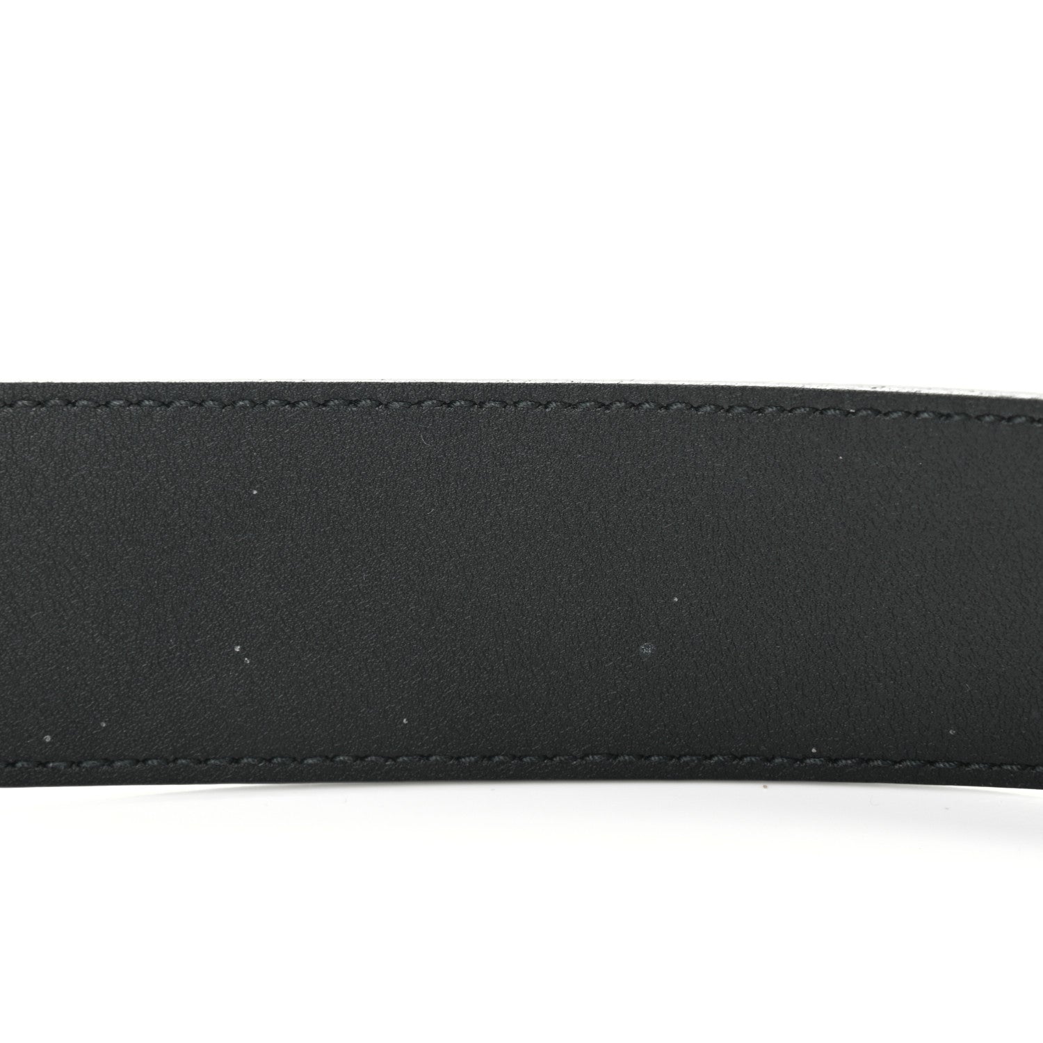 Gucci Textured Calfskin Double G 40mm Belt 80 32 Black 8 of 8