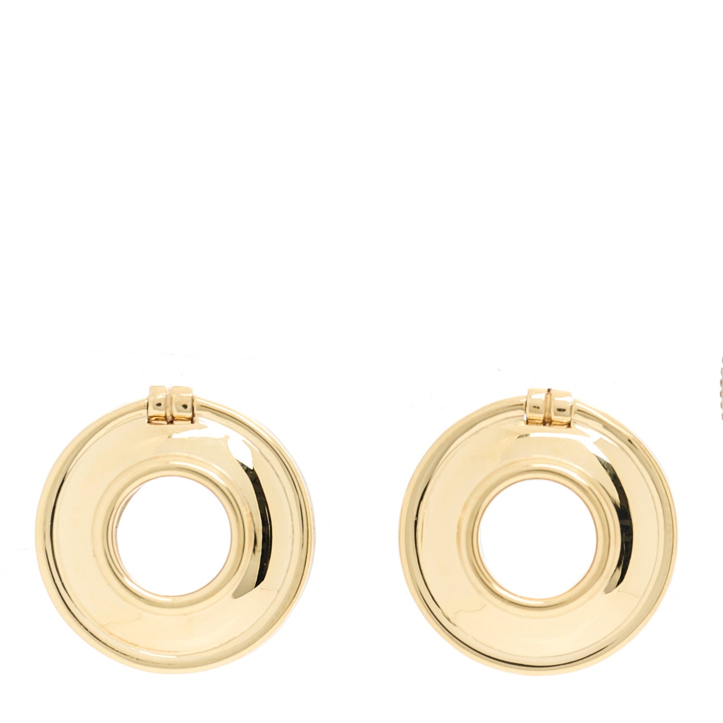 Sterling Silver 18K Yellow Gold Paloma Picasso Magic Disc Earrings