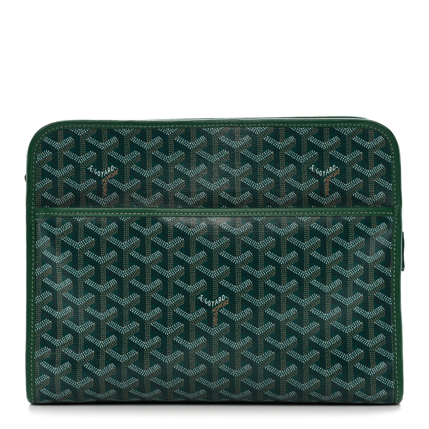 Goyardine Jouvence Toiletry Pouch Green