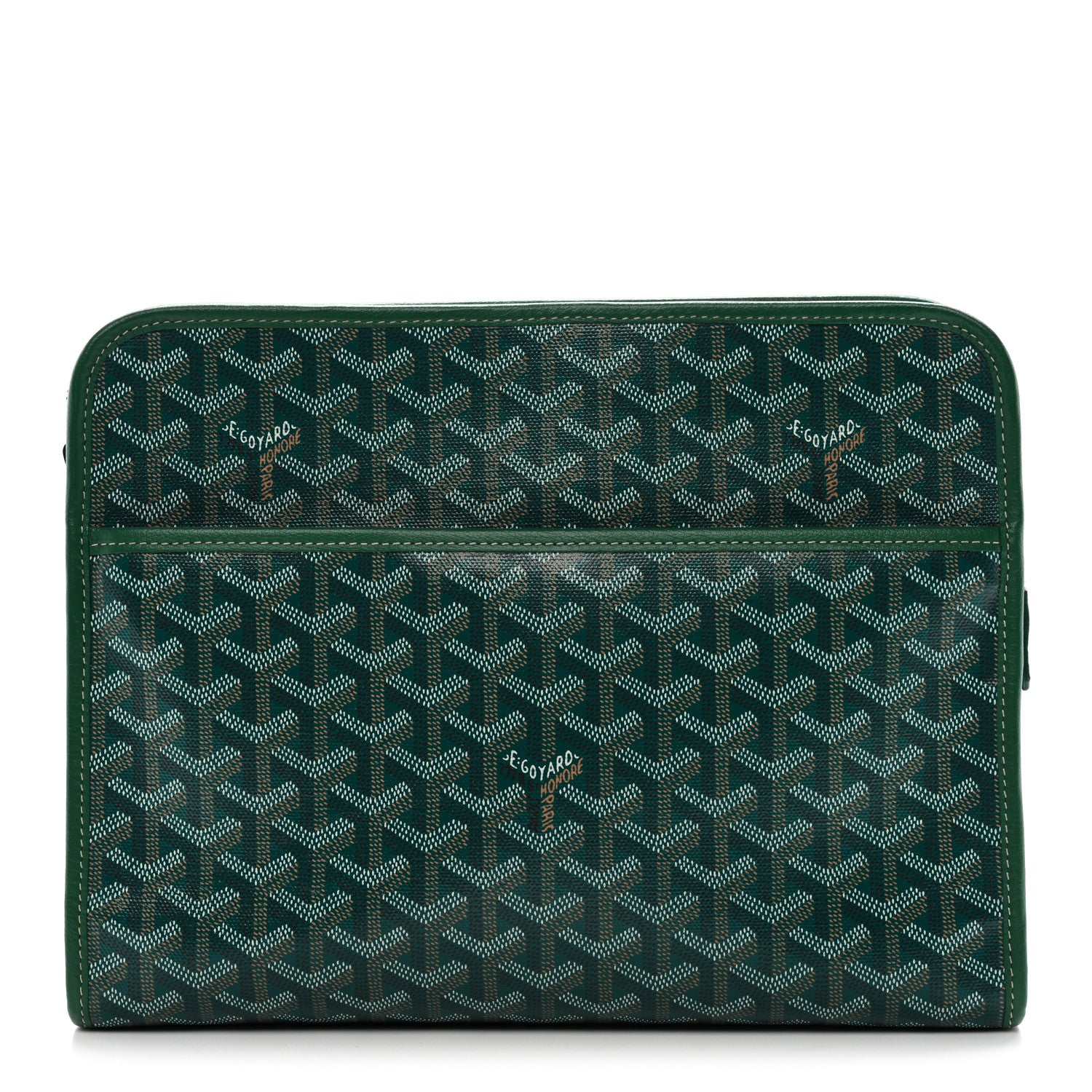 Goyard Goyardine Jouvence Toiletry Pouch Green 1 of 10