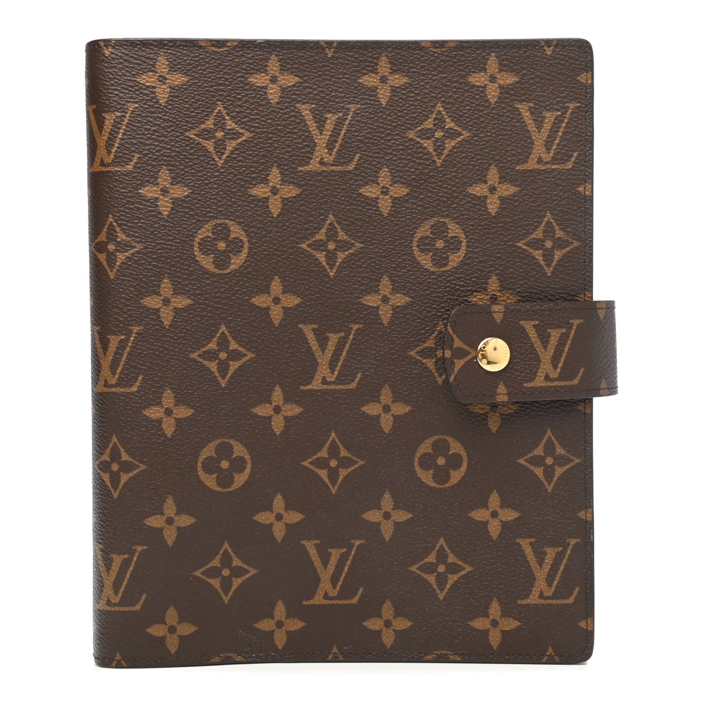 Monogram Large Ring Agenda Cover