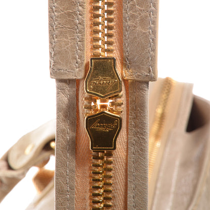 Balenciaga Agneau Giant 21 Gold Hardware CIty Sahara 3 of 13