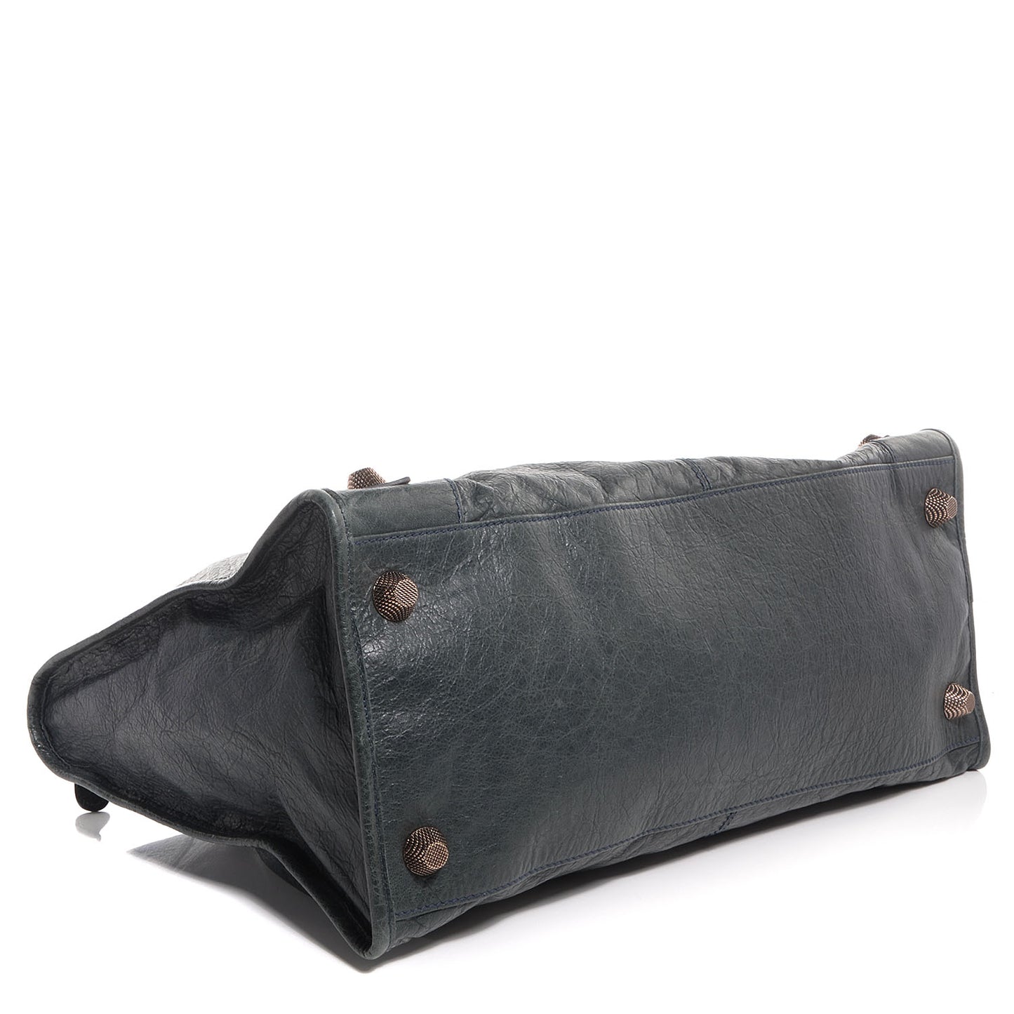 Agneau Giant 21 Rose Gold Hardware Work Anthracite