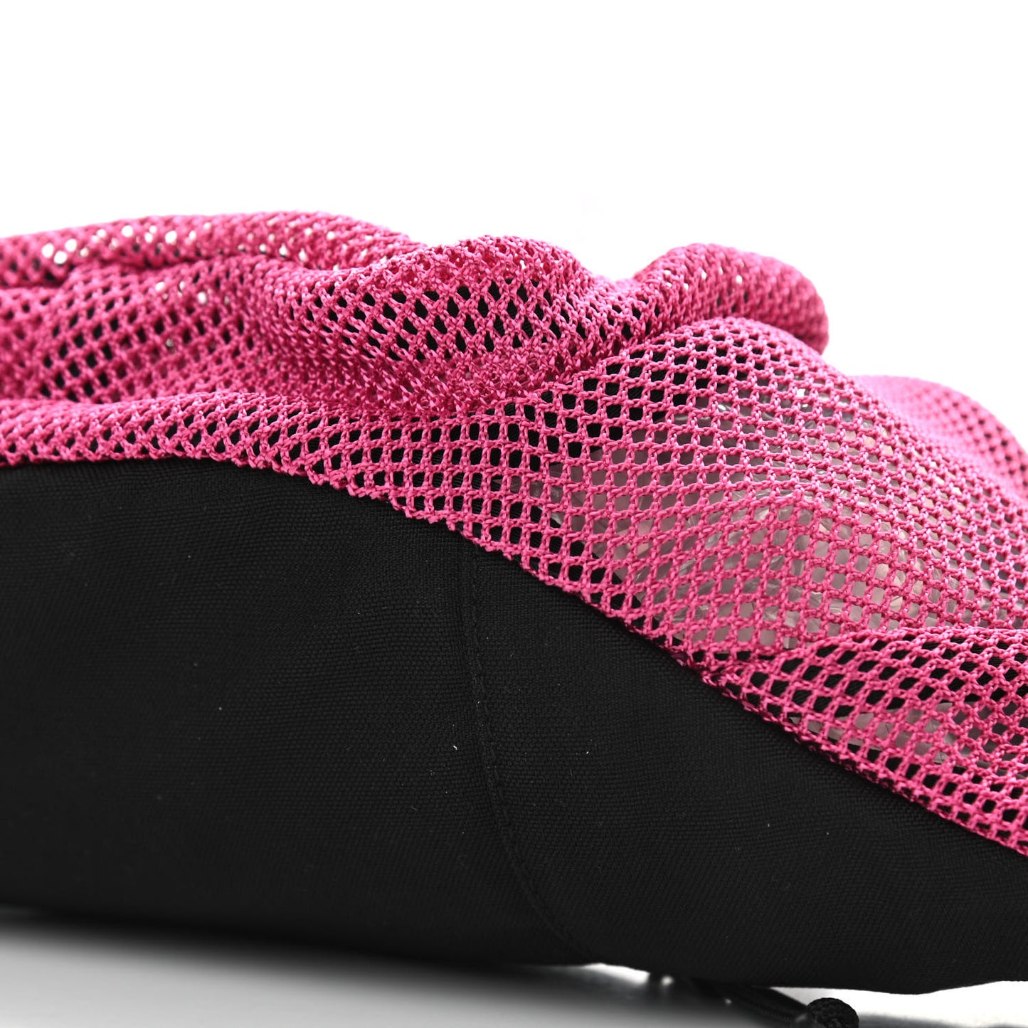 Nylon Mesh SLP Belt Bag Fuchsia