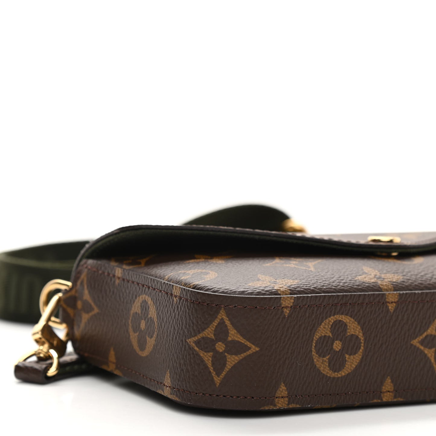Monogram Felicie Strap & Go Kaki
