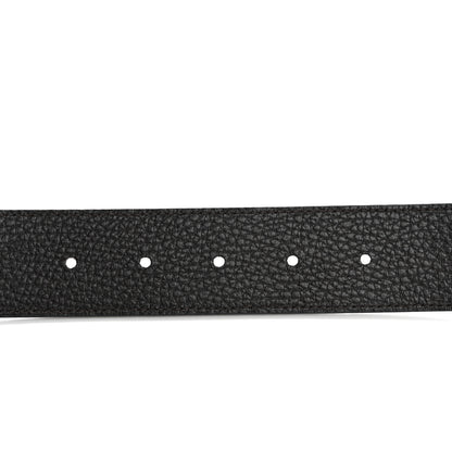 Gucci Calfskin Double G Reversible 37mm Belt 105 42 Black Cocoa 4 of 8