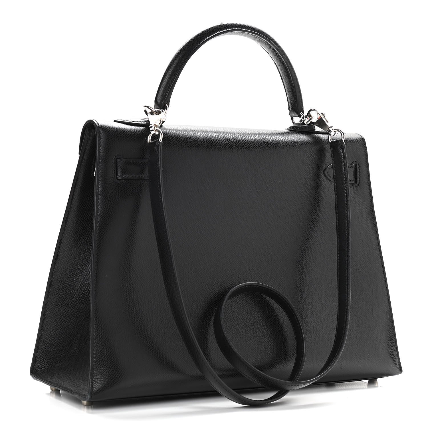 Hermes Epsom Kelly Sellier 32 Black 3 of 11
