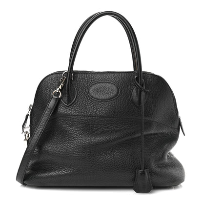 Hermes Taurillon Clemence Bolide 31 Black 1 of 14