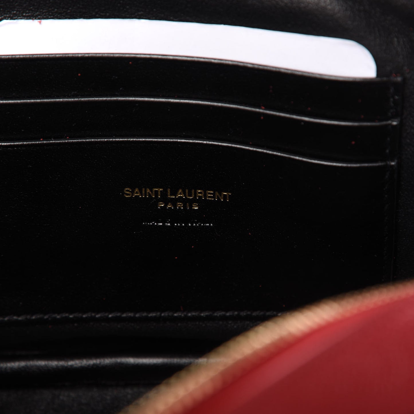Grain De Poudre Matelasse Monogram Mini Lou Camera Bag Eros Red
