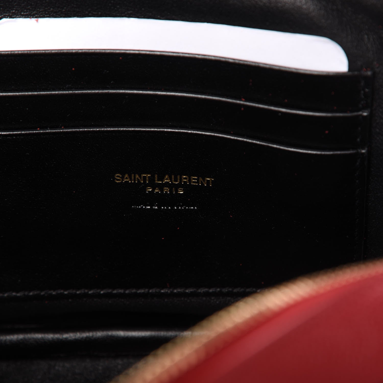 Saint Laurent Grain De Poudre Matelasse Monogram Mini Lou Camera Bag Eros Red 8 of 10